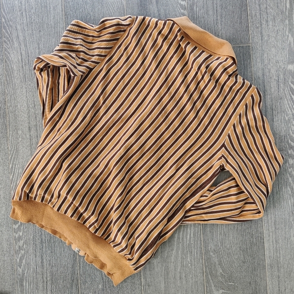 Striped Zip-up Sweater - Picture 3 of 3